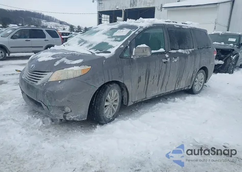 2012 Toyota Sienna Limited 7 Passenger from USA, damaged, VIN 5TDDK3DC5CS033739